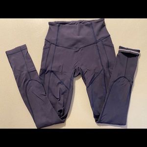 SOLD: Lulu Fast and Free Running Leggings 28”